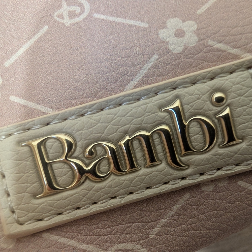 Primark Disney Bambi Travel Bag - Cream and Brown - Picture 2 of 6